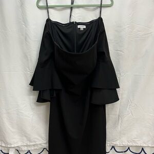 Calvin Klein Black Strapless Dress